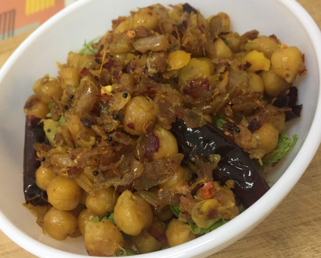 SPICY CHANA STIR FRY