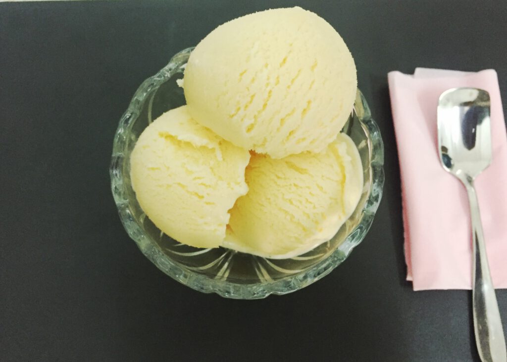 EASIEST HOME MADE VANILLA ICE CREAM