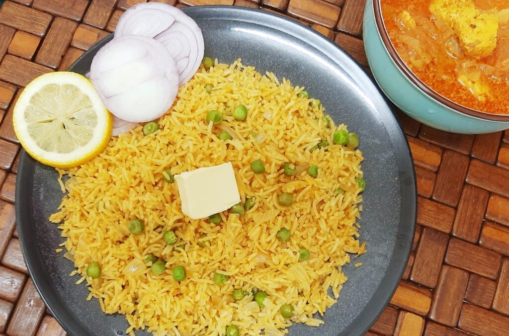 GREEN PEAS PULAO