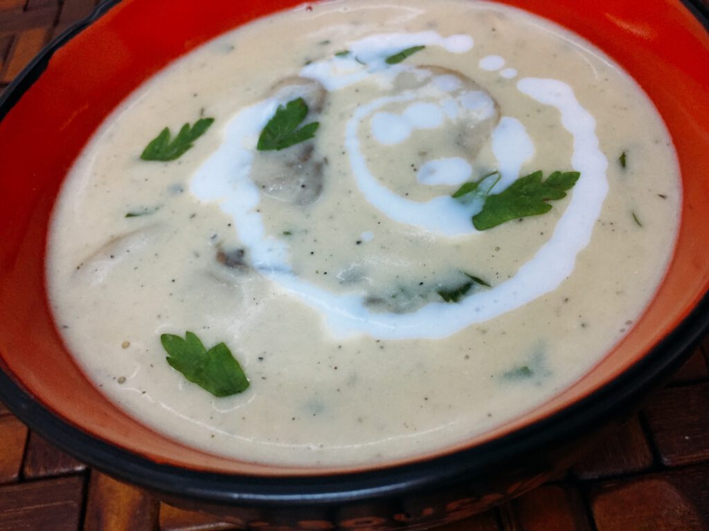 CREAM OF MUSHROOM SOUP RESTAURANT STYLE